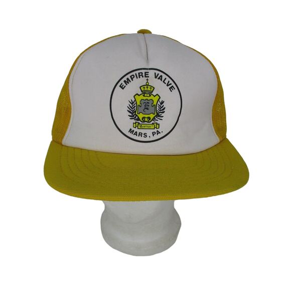 Vintage Empire Valve Mars, PA. Snapback Mesh Back Hat by Yupoong - Picture 1 of 9